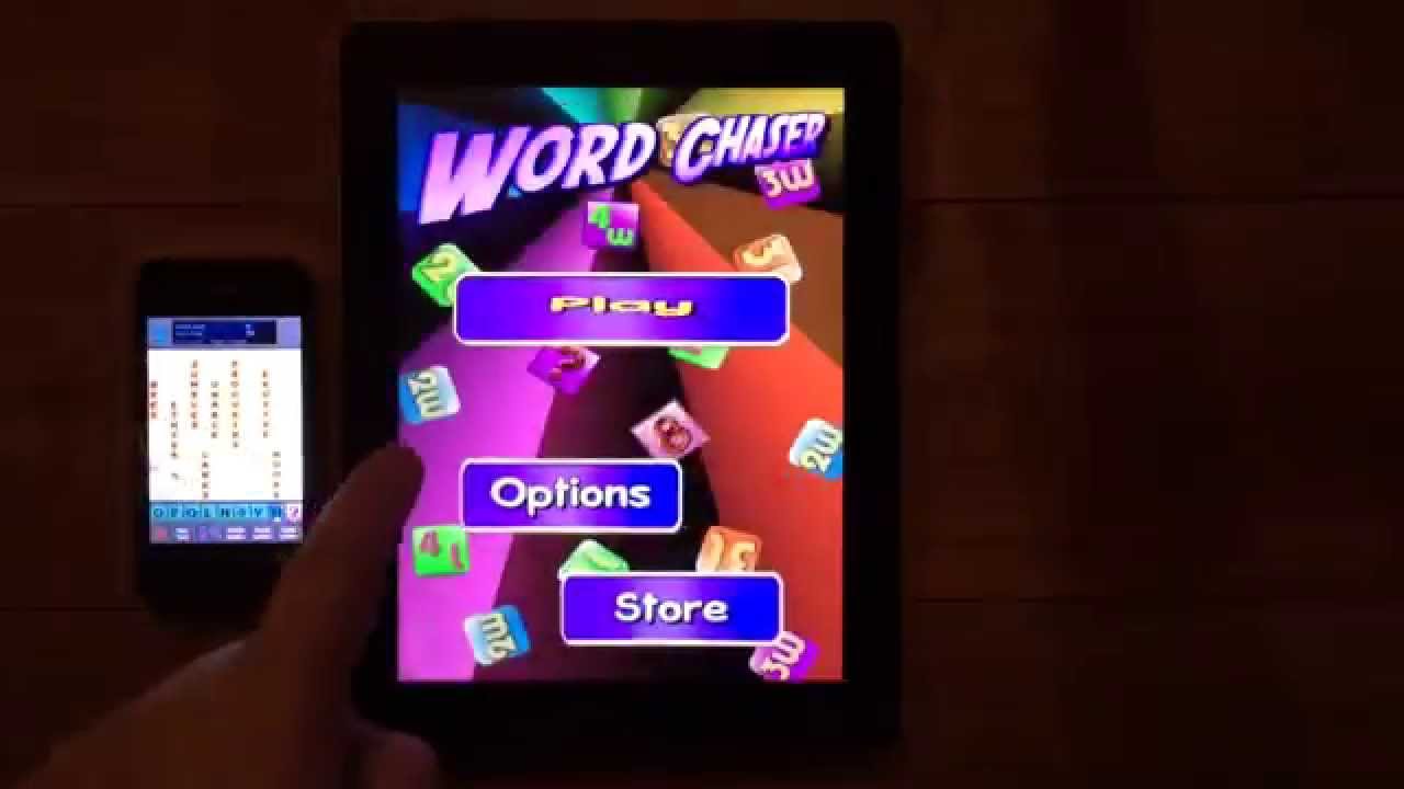 FREE iOS WORD GAME AND BRAIN TEASER, WORD CHASER, RELEASED TODAY (APRIL