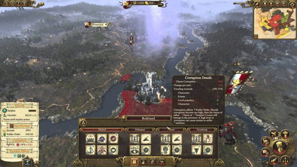 Total War WARHAMMER New Gameplay Footage Released The Empire Grand