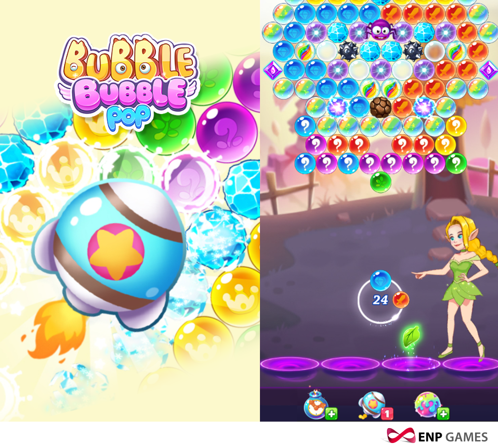 online bubble popping shooter games